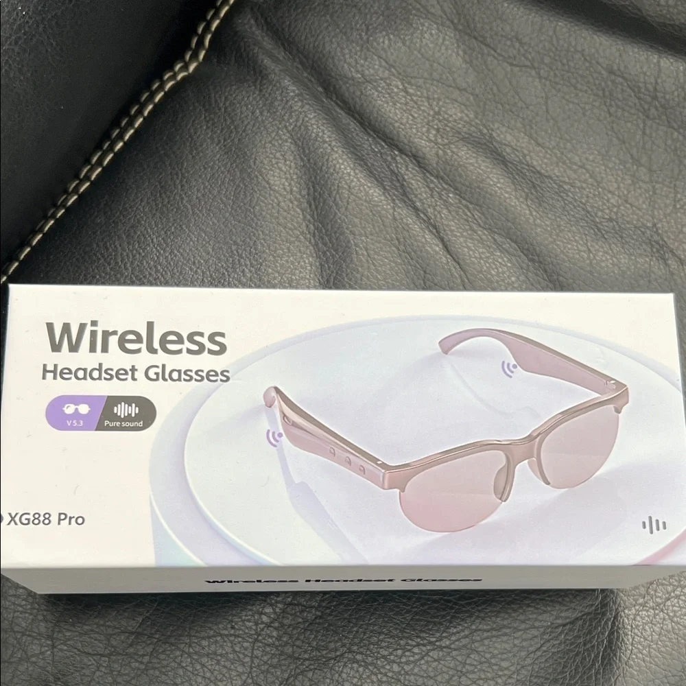 Wireless Headset Glasses XG88 Pro in Black